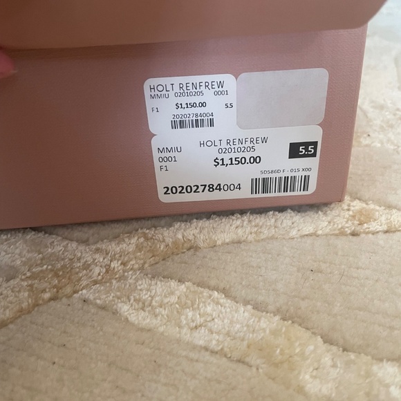 Miu Miu black patent loafers with pearl detail - Picture 11 of 11